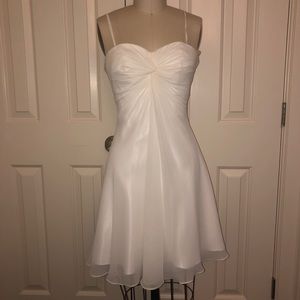White formal/ graduation dress